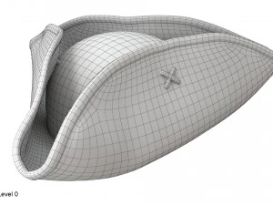 Chap&eacute;u de pirata Modelo 3D