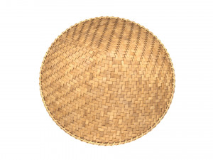 Asian bamboo hat 3D Model