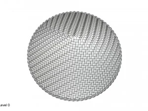 Cappello di bamb&ugrave; asiatico Modello 3D