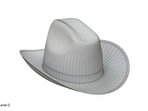 Kapelusz szeryfa Model 3D