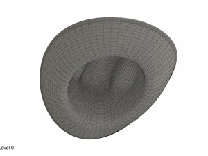 Kapelusz szeryfa Model 3D