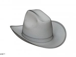 Kapelusz szeryfa Model 3D