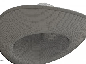 Kapelusz szeryfa Model 3D