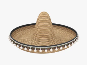 솜브레로 3D 모델