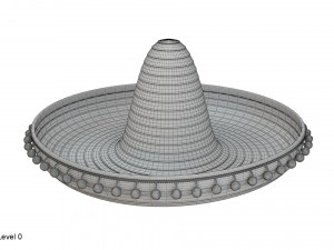 Sombrero Modelo 3D