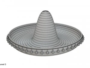 Sombrero 3D Modell
