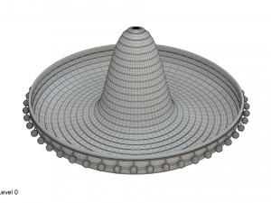 Sombrero Modelo 3D