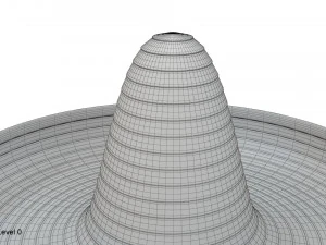 Sombrero 3D Modell