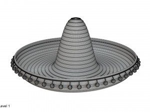Sombrero Modelo 3D