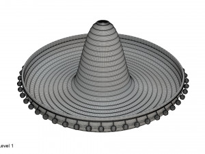 Sombrero Modelo 3D