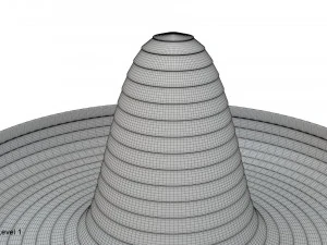 Sombrero 3D Modell