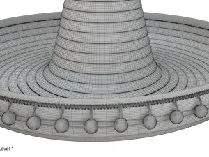 Sombrero 3D Modell