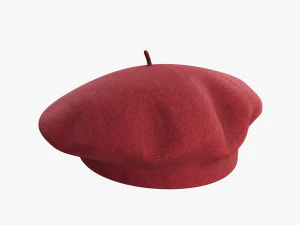 Берет шапка 3D Модель