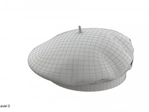 Beret hat 3D Model