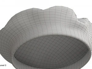 Beret hat 3D Model