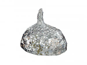 Sombrero de papel de aluminio Modelo 3D