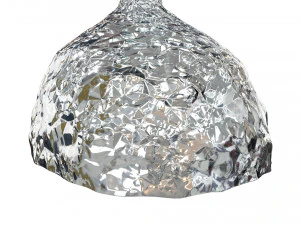 Sombrero de papel de aluminio Modelo 3D