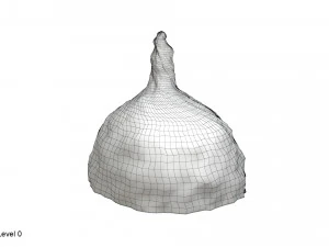 Sombrero de papel de aluminio Modelo 3D