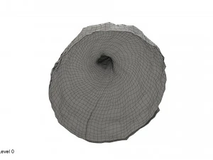 Sombrero de papel de aluminio Modelo 3D