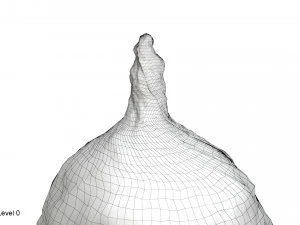 Sombrero de papel de aluminio Modelo 3D