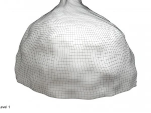 Sombrero de papel de aluminio Modelo 3D