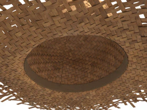 Cappello di paglia Modello 3D