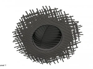 Cappello di paglia Modello 3D