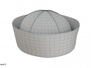 Sailor hat 3D Model