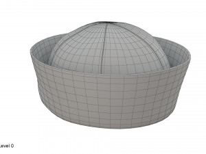Sailor hat 3D Model