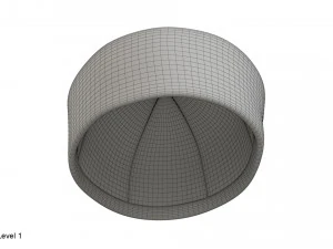 선원 모자 3D 모델