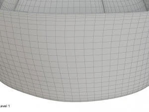 선원 모자 3D 모델