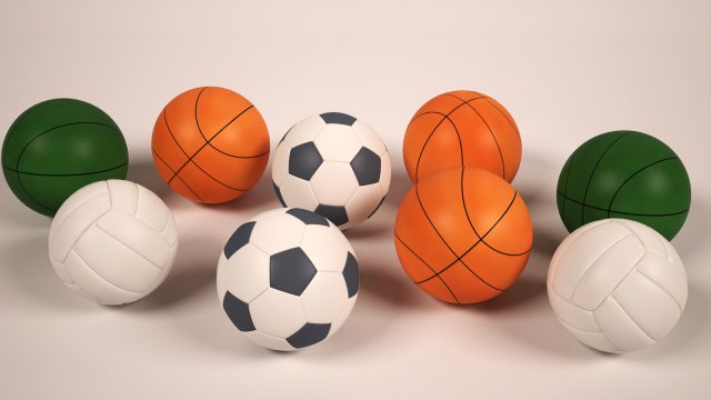 ball 3d 3D 모델 .c4d .max .obj .3ds .fbx .stl .blend 