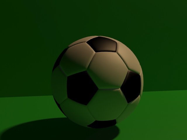 football Modèle 3D .c4d .max .obj .3ds .fbx .stl .blend 