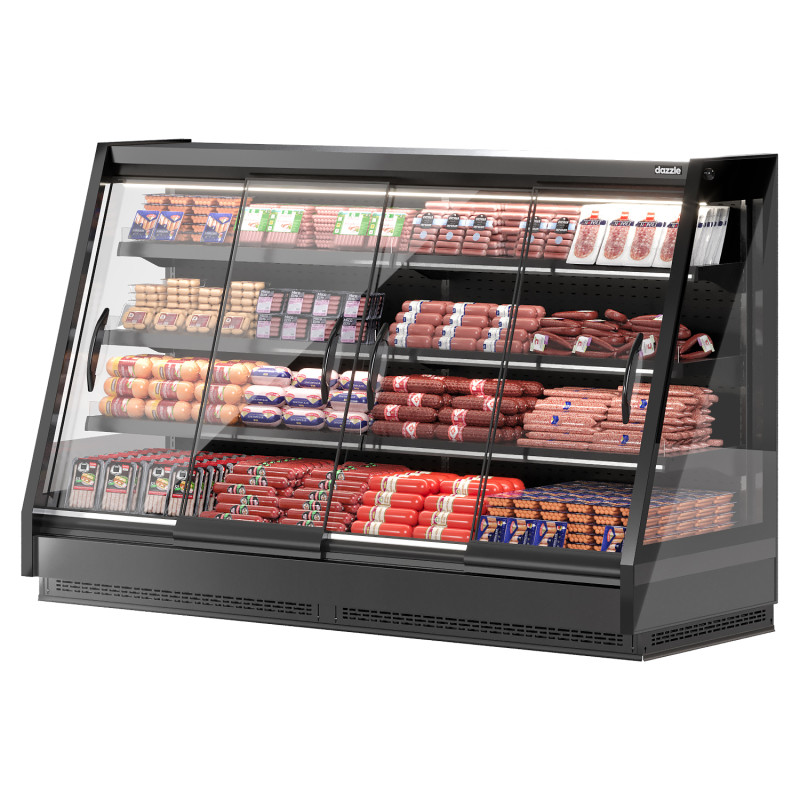 Vega meat fridge 2 3D Model .c4d .max .obj .3ds .fbx .stl .blend 