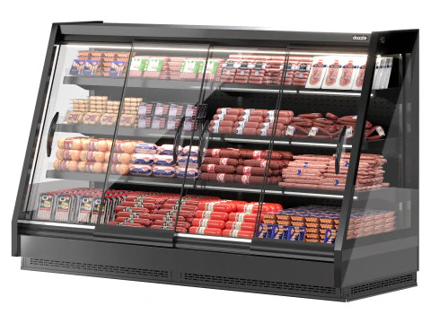 베가 고기 냉장고 2 3D 모델