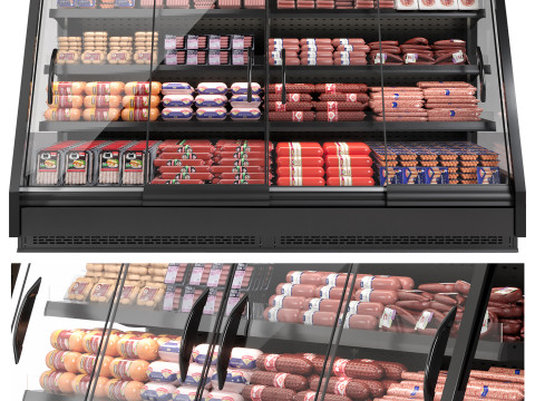 Vega meat fridge 2 3D Model