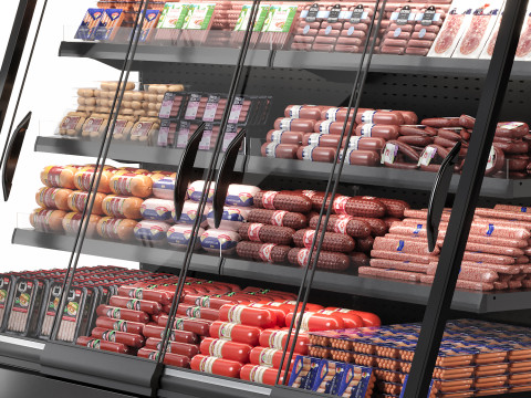 Vega meat fridge 2 3D Model