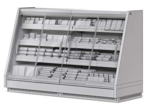 Vega meat fridge 2 3D Model