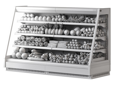 Vega fridge 3 3D Model