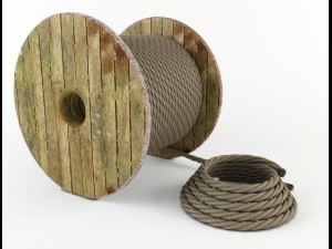 rope reel Model 3D