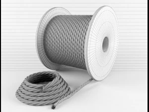 carretel de corda Modelo 3D