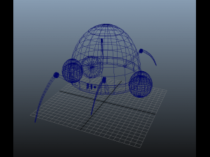 spider robot crawlebot 3D Model