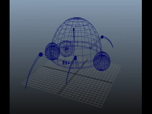 spider robot crawlebot 3D Model