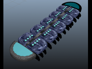 centipede robot centripedes 3D मॉडल