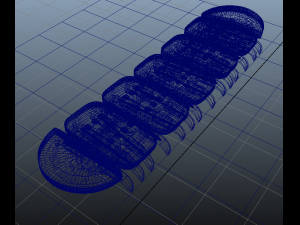 centipede robot centripedes 3D मॉडल