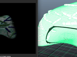 insect nest centripedes mecha-burrow 3D Model