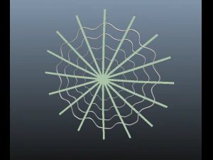 spider web crawlebot cyberweb 3D Model
