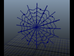 spider web crawlebot cyberweb 3D मॉडल