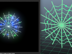spider web crawlebot cyberweb 3D मॉडल