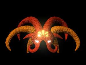 alien helmet arachnipien 3D Model